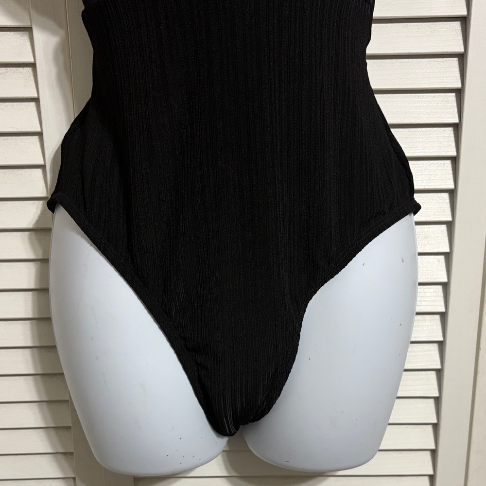 Cupshe Feel the Rush Black One-Piece Swimsuit - Picture 6 of 16
